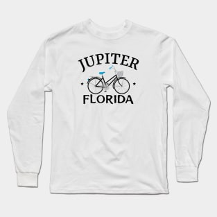 Jupiter, Florida Bicycle Long Sleeve T-Shirt